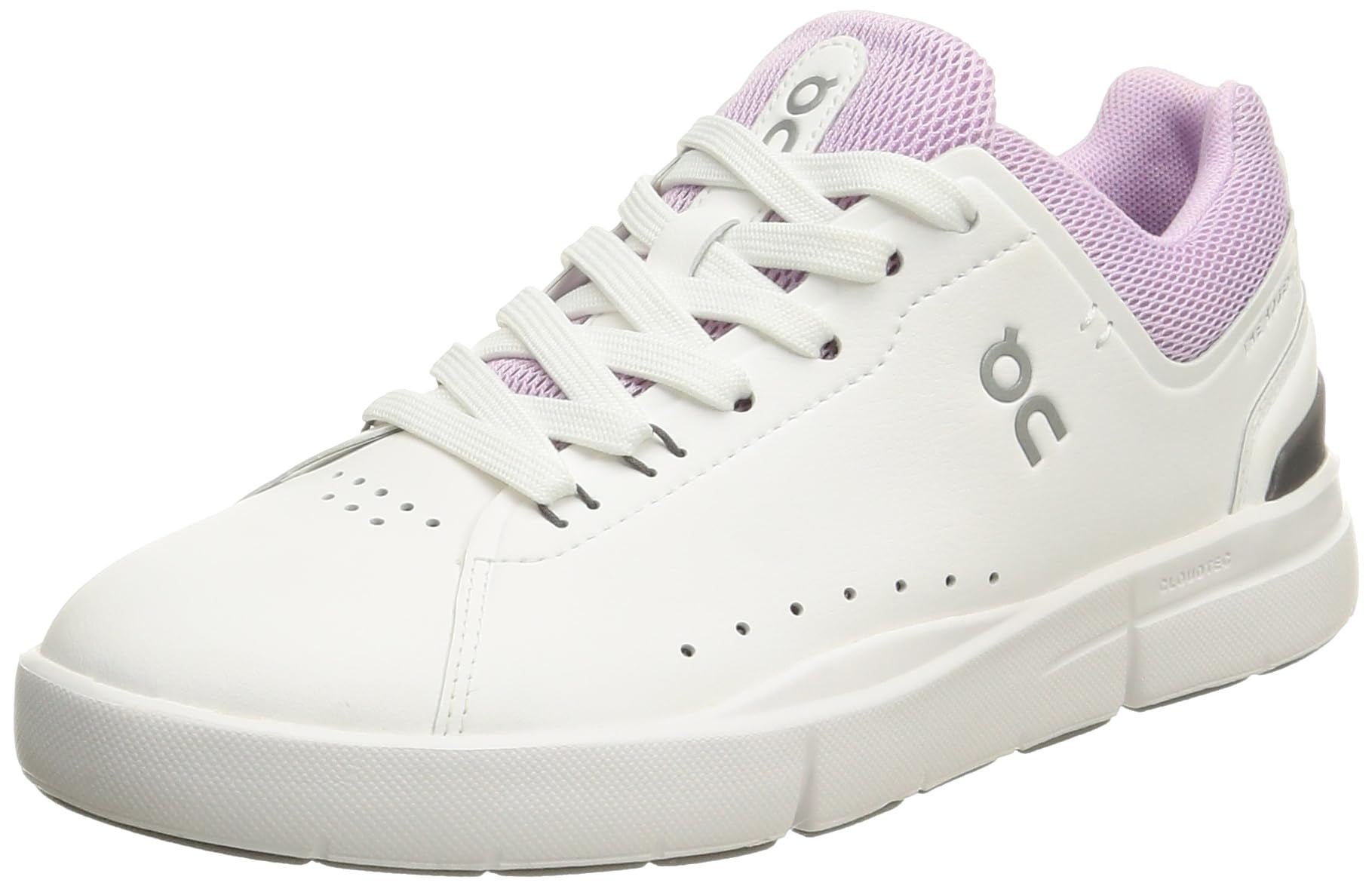 Zapatillas Deportivas On The Roger Advantage Para Mujer, Color Blanco Aster 8.5us - Venta Internacional.