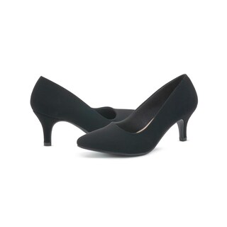 Foto 2 | Tacones Para Dama: Elegancia En Negro Negro