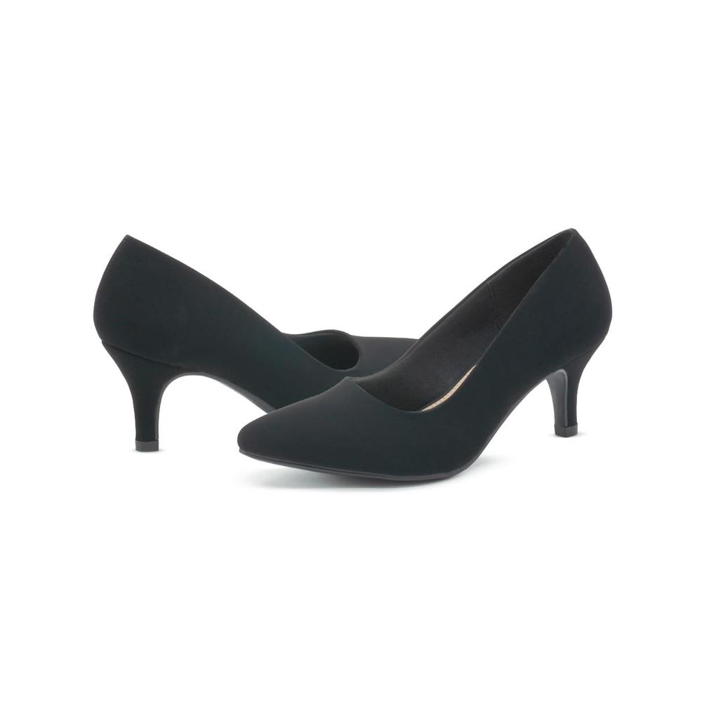 Foto 3 pulgar | Tacones Para Dama: Elegancia En Negro Negro