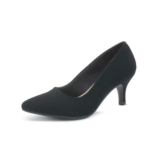 Foto 3 | Tacones Para Dama: Elegancia En Negro Negro