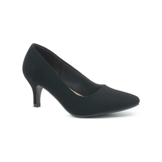 Foto 4 | Tacones Para Dama: Elegancia En Negro Negro