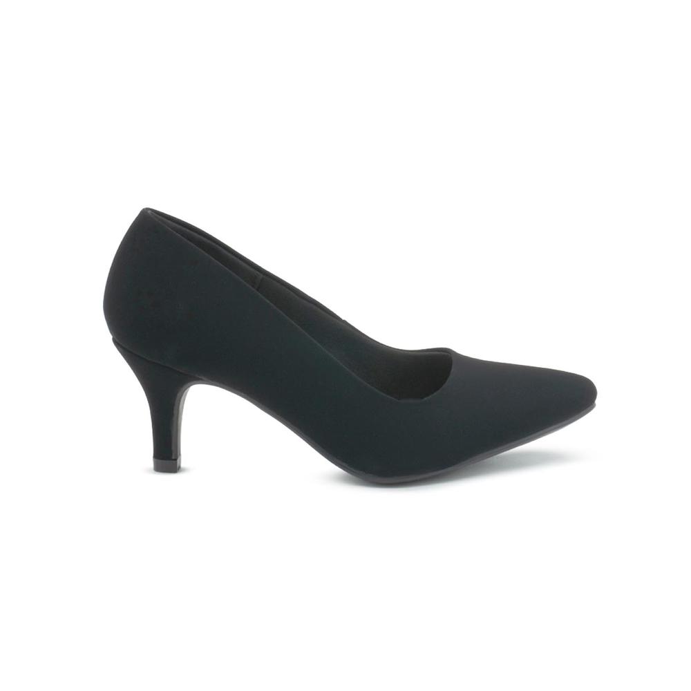 Foto 6 pulgar | Tacones Para Dama: Elegancia En Negro Negro