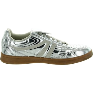 Foto 2 | Zapatilla Steve Madden Madrid Para Mujer Plateada Con Tacón De 2,54 Cm 10us - Venta Internacional.