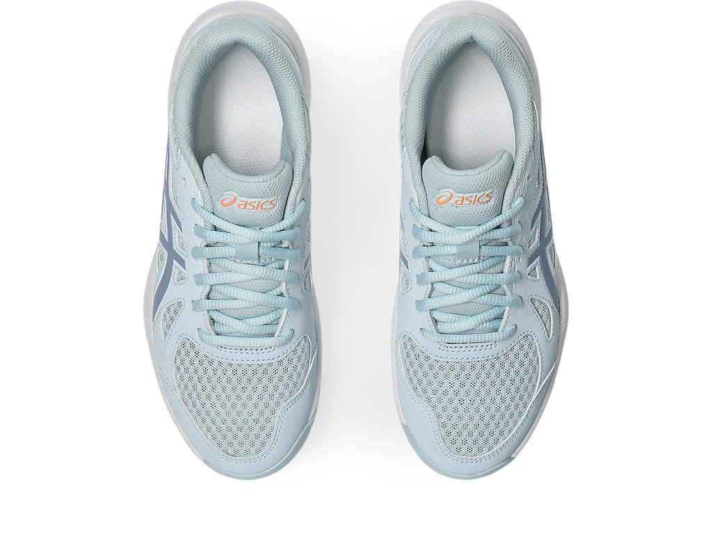 Foto 6 | Zapatillas De Voleibol Asics Upcourt 6 Para Mujer, Talla 9, Color Gris Frío - Venta Internacional.