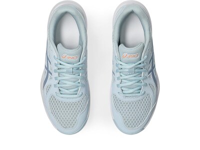 Foto 6 | Zapatillas De Voleibol Asics Upcourt 6 Para Mujer, Talla 9, Color Gris Frío - Venta Internacional.