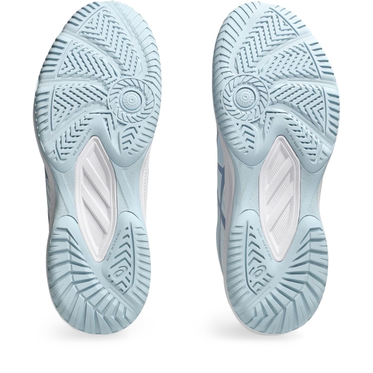 Foto 7 | Zapatillas De Voleibol Asics Upcourt 6 Para Mujer, Talla 9, Color Gris Frío - Venta Internacional.