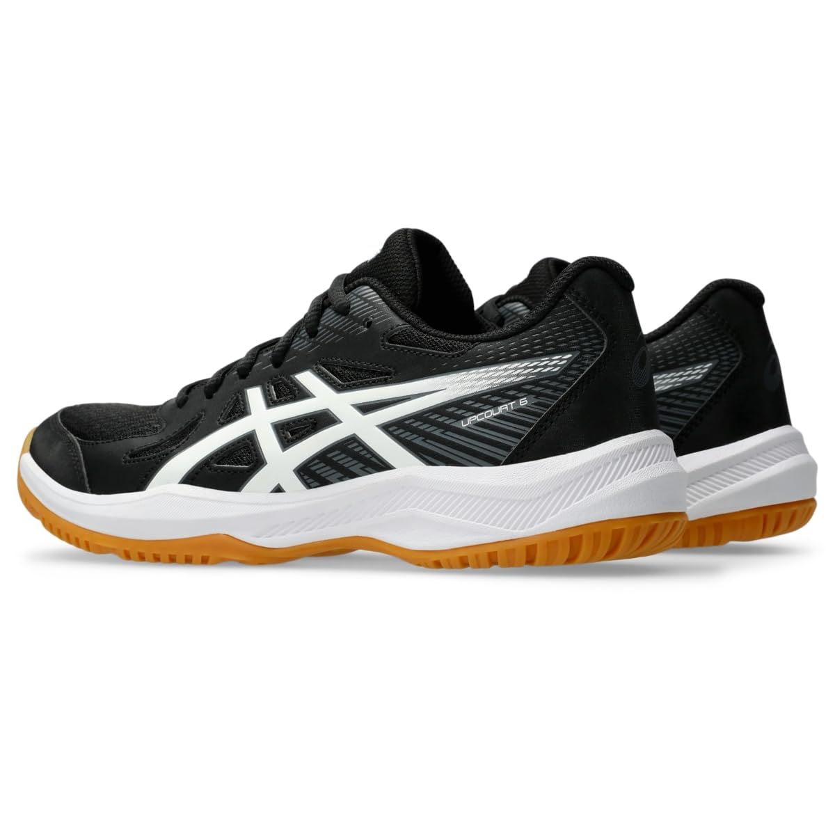 Foto 4 pulgar | Zapatillas De Voleibol Asics Upcourt 6 Para Mujer, Talla 6, Negro/blanco - Venta Internacional.