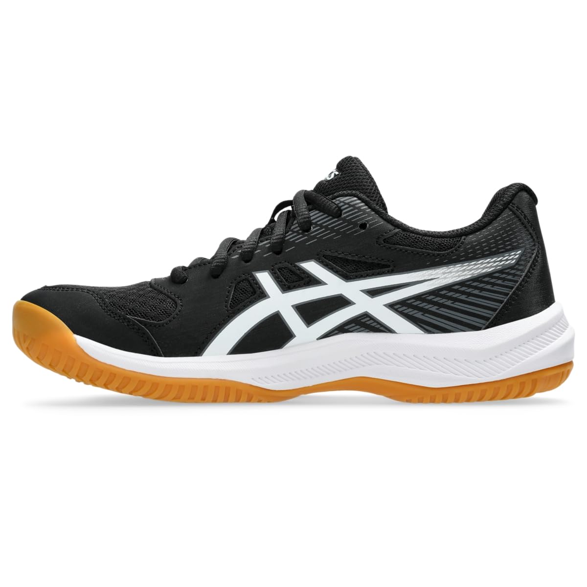 Foto 5 pulgar | Zapatillas De Voleibol Asics Upcourt 6 Para Mujer, Talla 6, Negro/blanco - Venta Internacional.