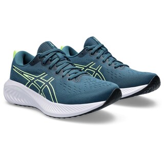 Foto 2 | Zapatillas Para Correr Asics Gel-excite 10 Para Mujer Magnetic Azul/amarillo - Venta Internacional.