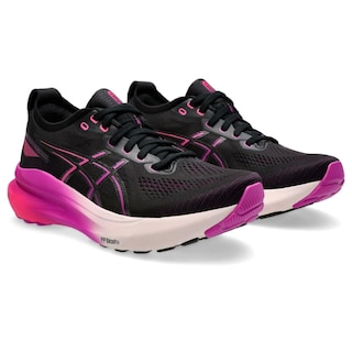 Foto 2 | Zapatillas Para Correr Asics Gel-kayano 31 Para Mujer, Negro/negrita, Magenta - Venta Internacional.