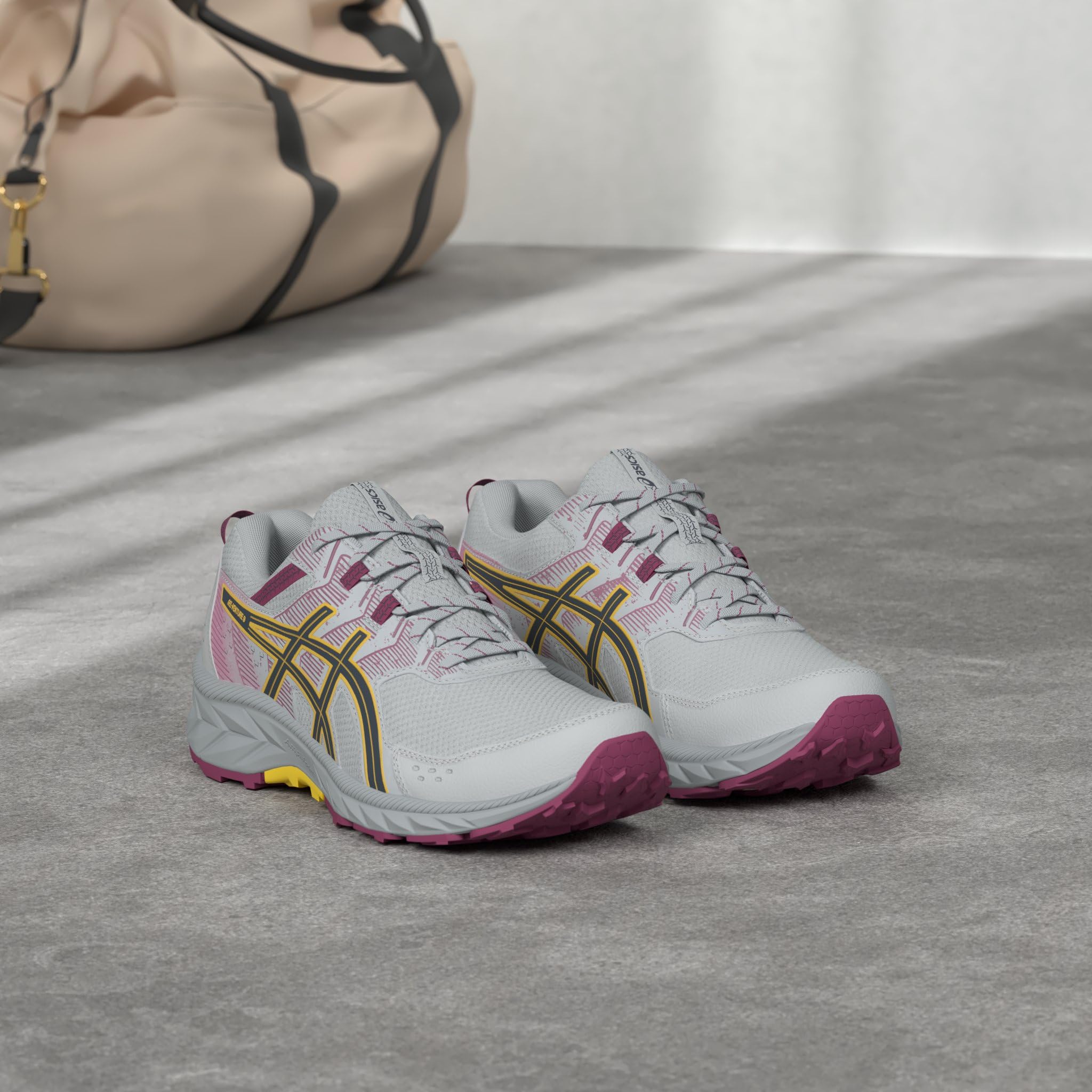 Foto 3 pulgar | Zapatillas Para Correr Asics Gel-venture 9 Para Mujer Piedmont Gris/azul - Venta Internacional.