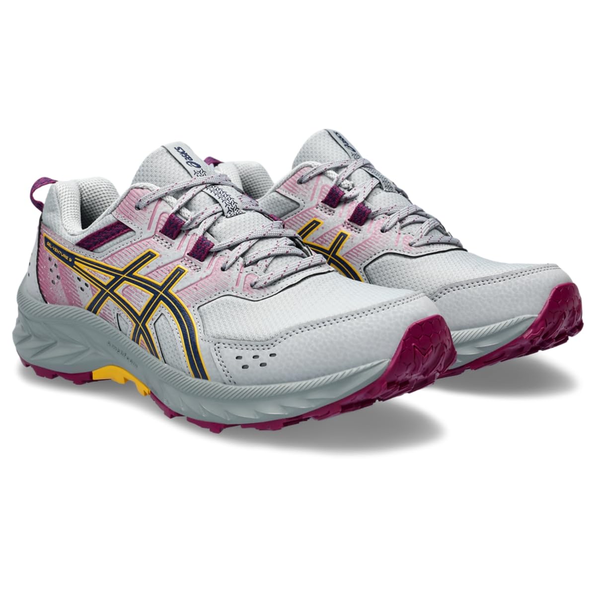 Foto 4 pulgar | Zapatillas Para Correr Asics Gel-venture 9 Para Mujer Piedmont Gris/azul - Venta Internacional.