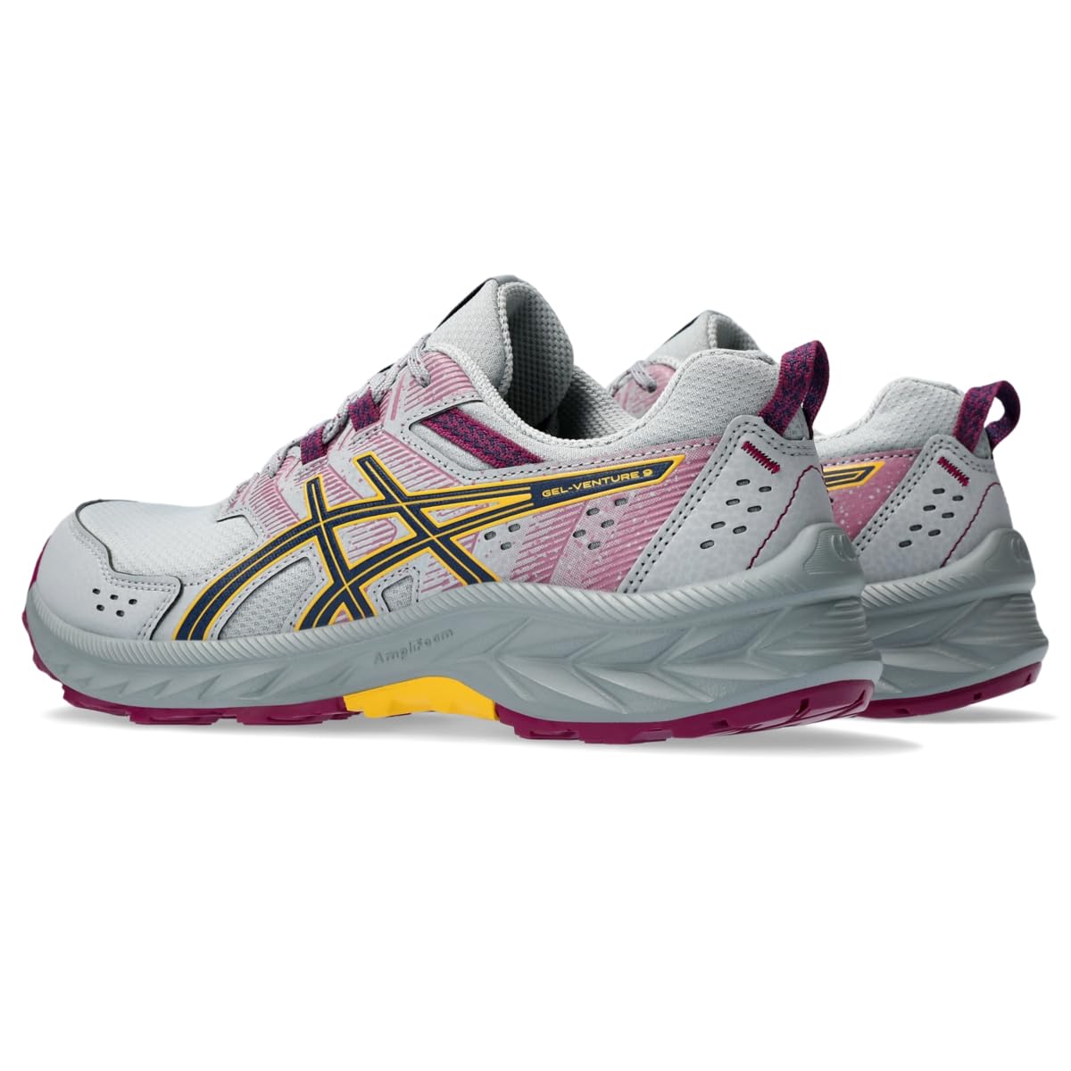Foto 5 pulgar | Zapatillas Para Correr Asics Gel-venture 9 Para Mujer Piedmont Gris/azul - Venta Internacional.
