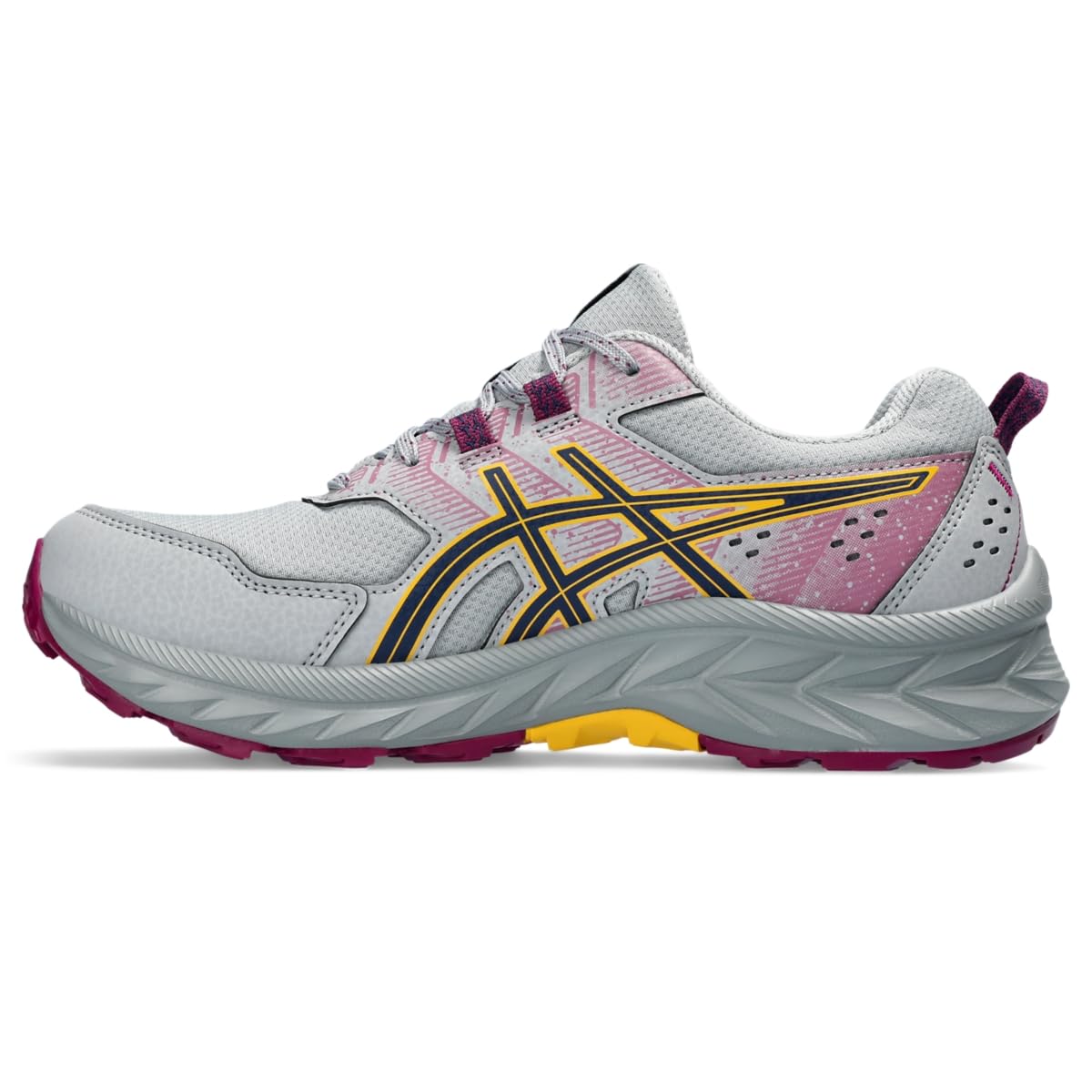 Foto 5 | Zapatillas Para Correr Asics Gel-venture 9 Para Mujer Piedmont Gris/azul - Venta Internacional.