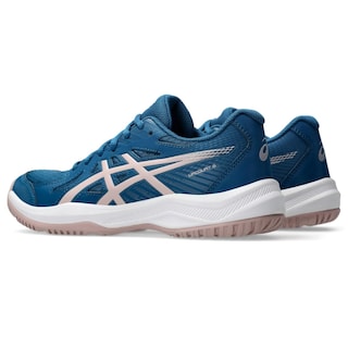Foto 3 | Zapatillas De Voleibol Asics Upcourt 6 Para Mujer, Talla 8.5, Azul Marino Intenso - Venta Internacional.