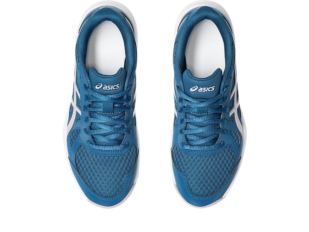 Foto 7 pulgar | Zapatillas De Voleibol Asics Upcourt 6 Para Mujer, Talla 8.5, Azul Marino Intenso - Venta Internacional.