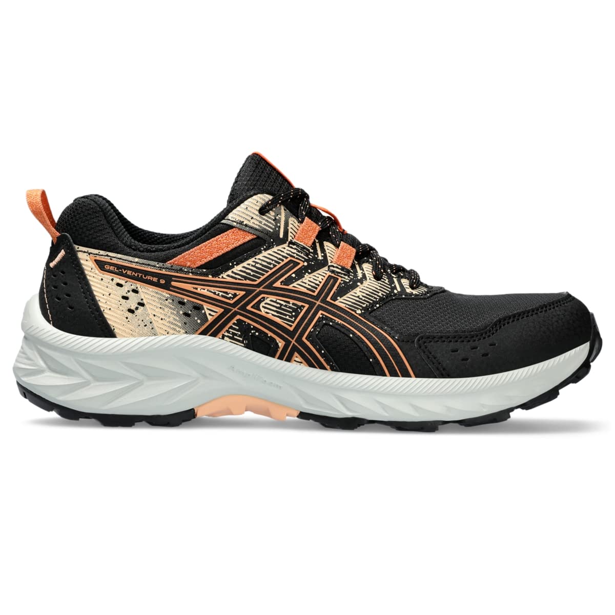 Foto 1 | Zapatillas De Correr Asics Gel-venture 9 Para Mujer Negro/terracota - Venta Internacional.