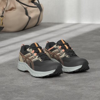Foto 2 | Zapatillas De Correr Asics Gel-venture 9 Para Mujer Negro/terracota - Venta Internacional.