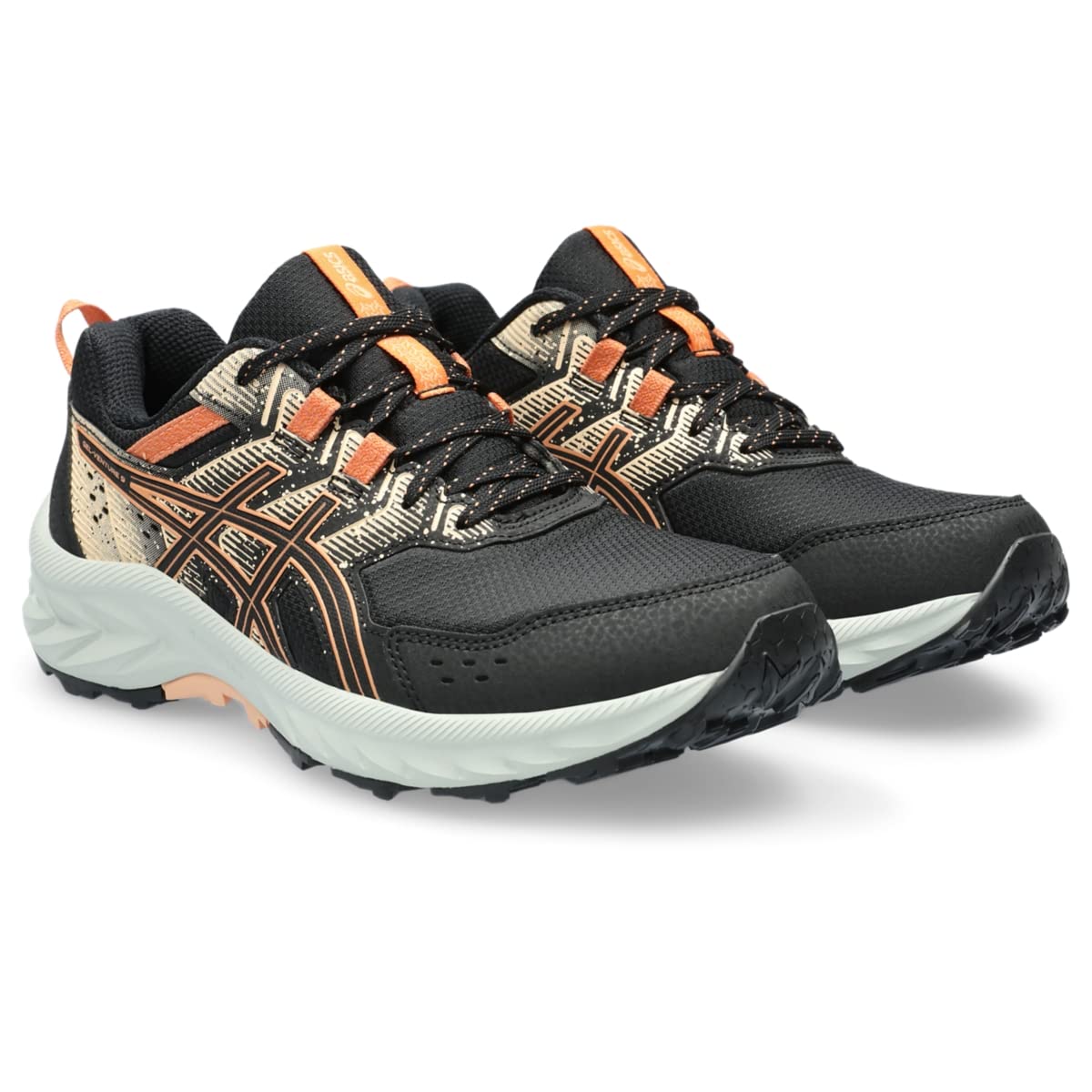 Foto 3 | Zapatillas De Correr Asics Gel-venture 9 Para Mujer Negro/terracota - Venta Internacional.