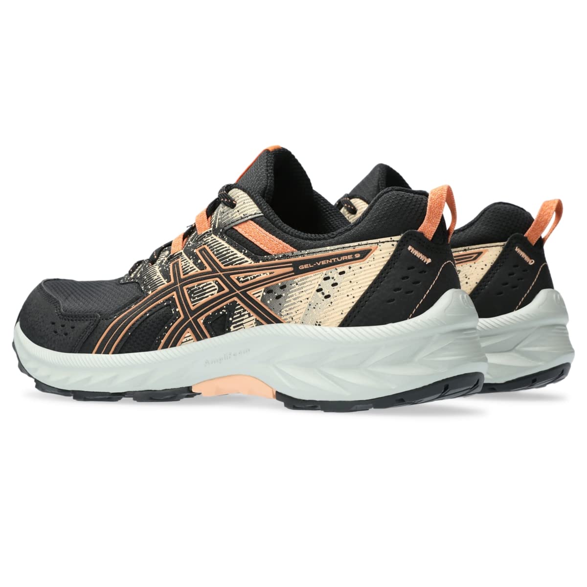 Foto 4 | Zapatillas De Correr Asics Gel-venture 9 Para Mujer Negro/terracota - Venta Internacional.