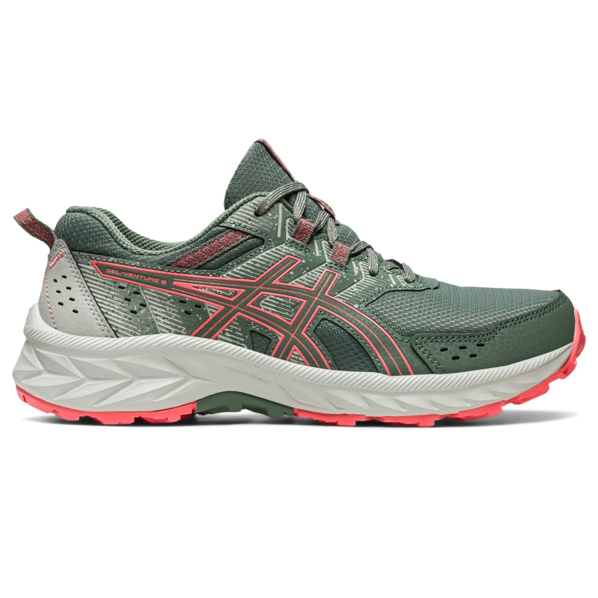 Foto 3 pulgar | Zapatillas Para Correr Asics Gel-venture 9 Para Mujer, Talla 5.5 Ivy/papaya - Venta Internacional.