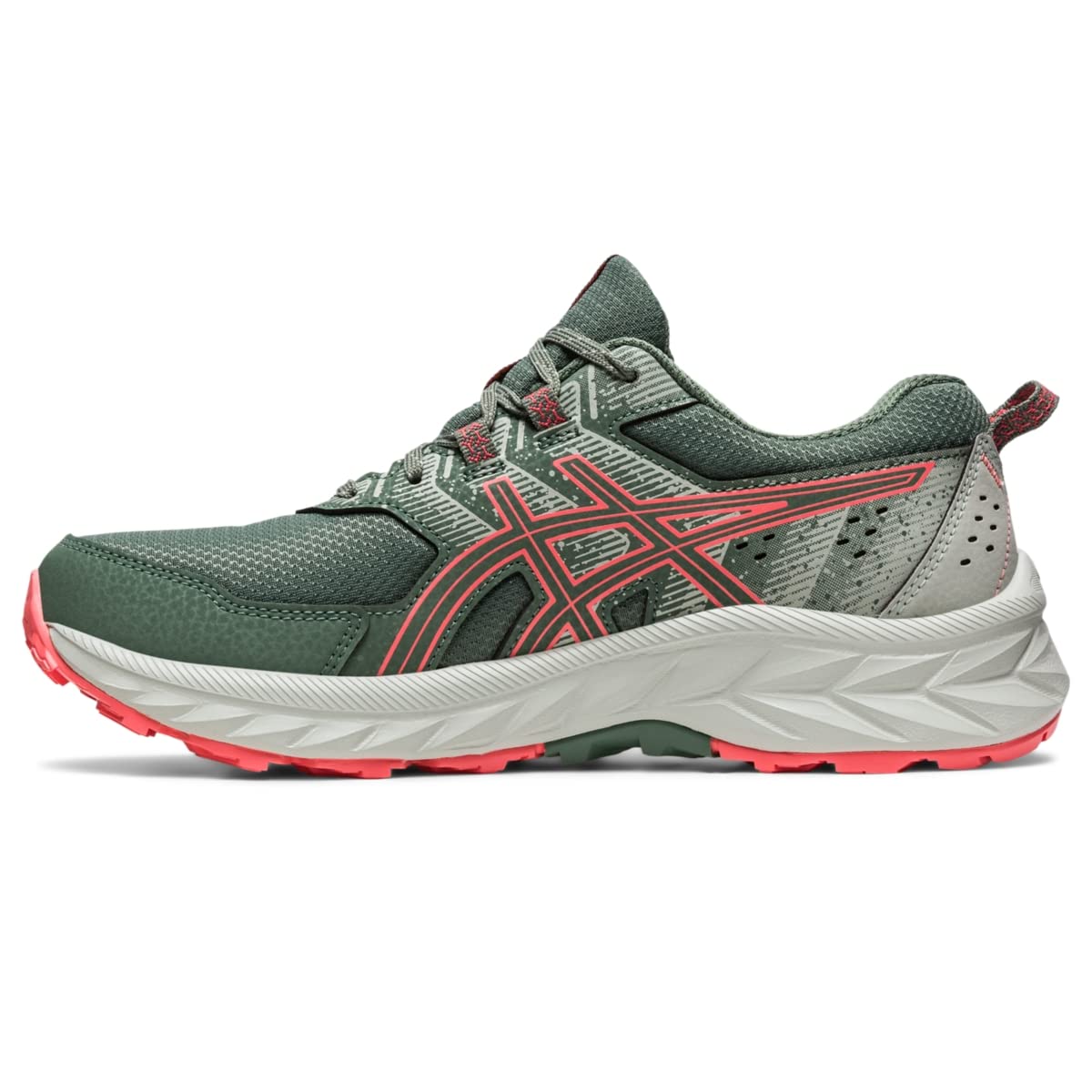 Foto 6 pulgar | Zapatillas Para Correr Asics Gel-venture 9 Para Mujer, Talla 5.5 Ivy/papaya - Venta Internacional.