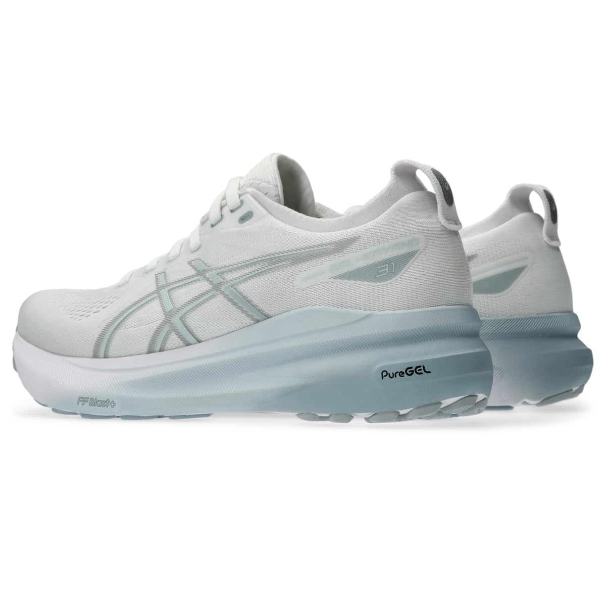 Foto 4 pulgar | Zapatillas Para Correr Asics Gel-kayano 31 Para Mujer, Blanco/gris Delfín - Venta Internacional.