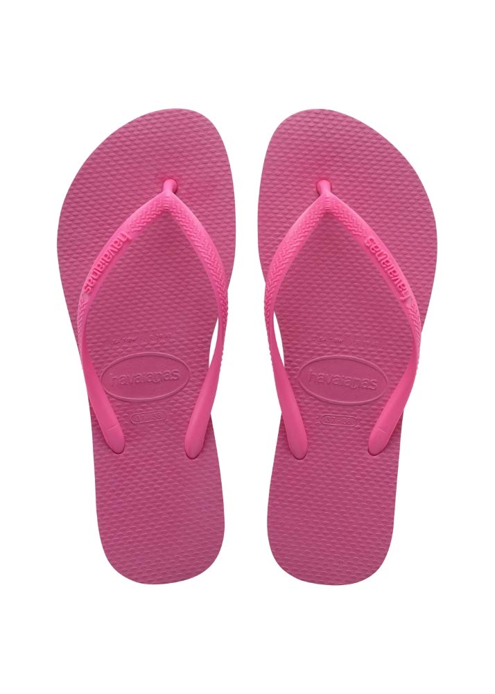 Foto 2 pulgar | Sandalias Flip Flop Havaianas Slim Flax Pink Para Mujer - Venta Internacional.