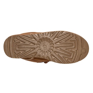 Foto 6 | Zapatilla Ugg Lowmel Para Mujer De Gamuza Castaña Con Forro De Lana, Talla 6 - Venta Internacional.