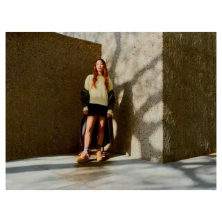 Foto 7 | Zapatilla Ugg Lowmel Para Mujer De Gamuza Castaña Con Forro De Lana, Talla 6 - Venta Internacional.