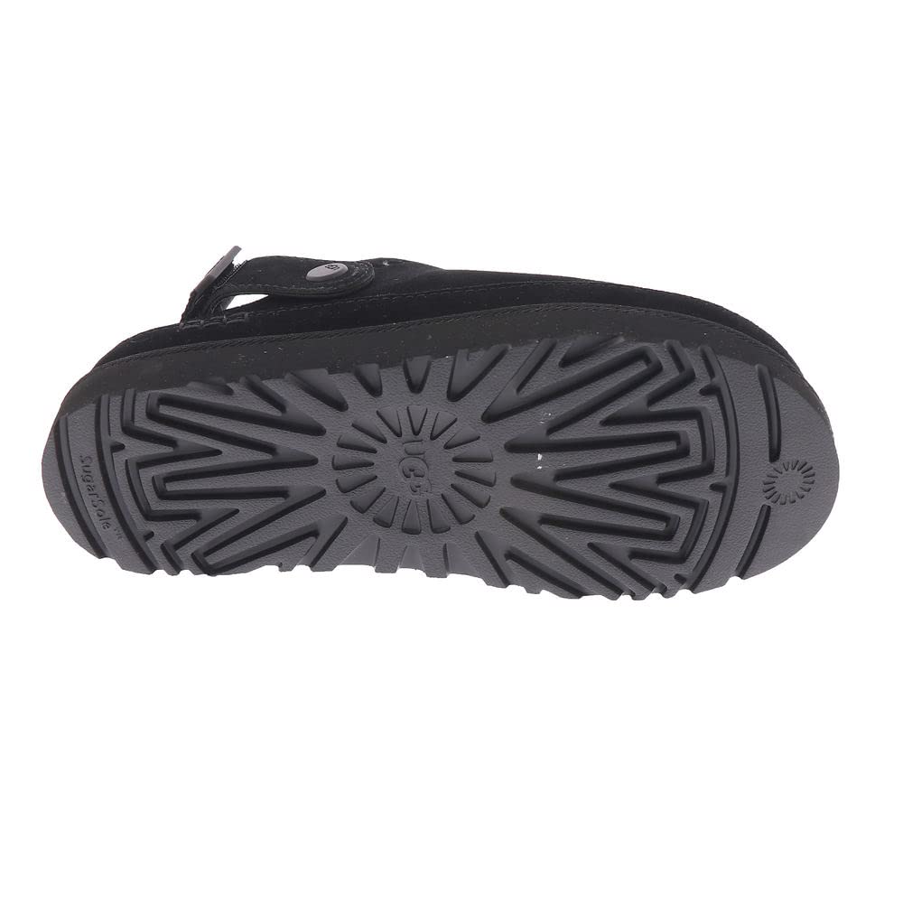 Foto 4 pulgar | Zueco Ugg Goldenstar Para Mujer, De Gamuza Negra, Con Plantilla De Eva, Talla 6 - Venta Internacional.