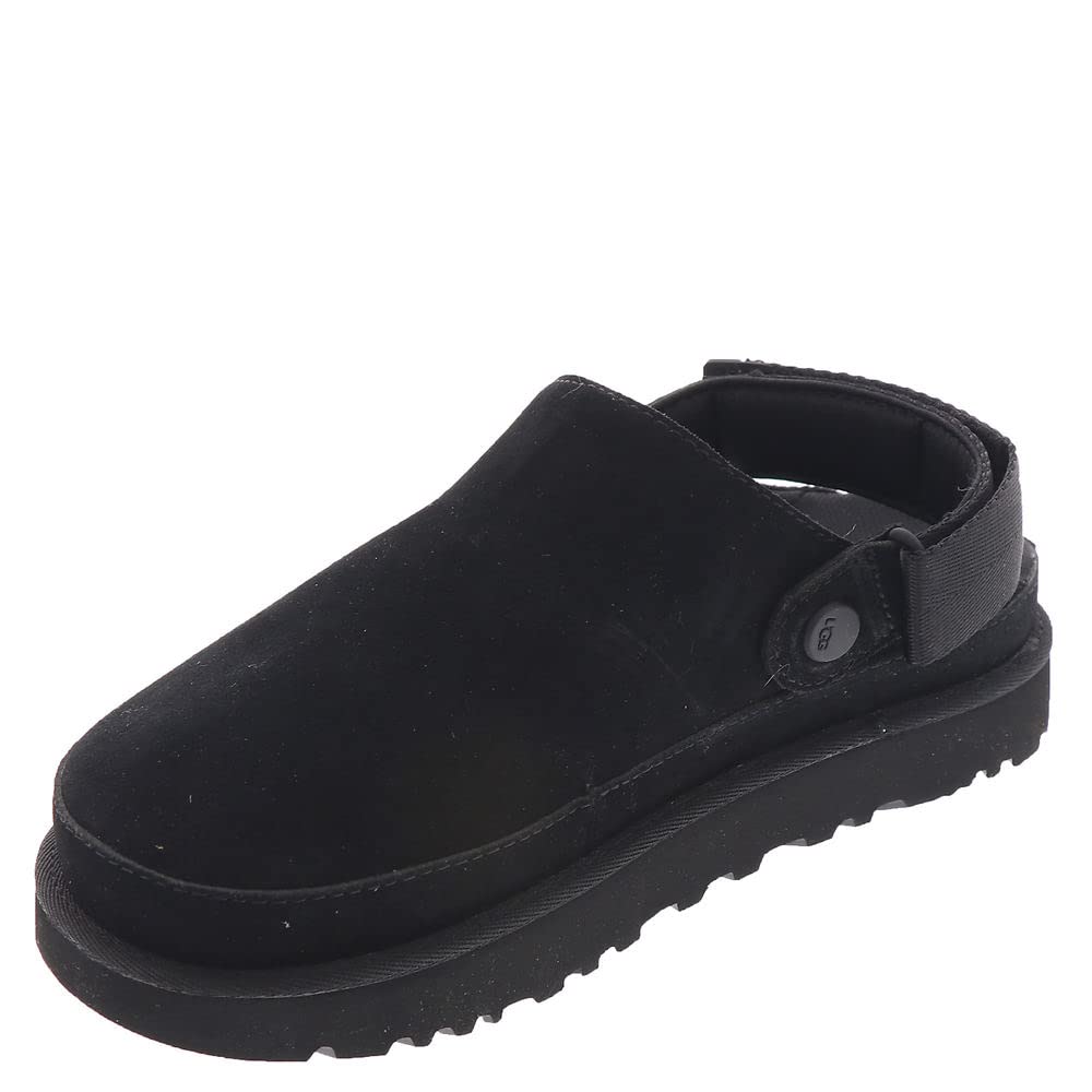 Foto 5 pulgar | Zueco Ugg Goldenstar Para Mujer, De Gamuza Negra, Con Plantilla De Eva, Talla 6 - Venta Internacional.