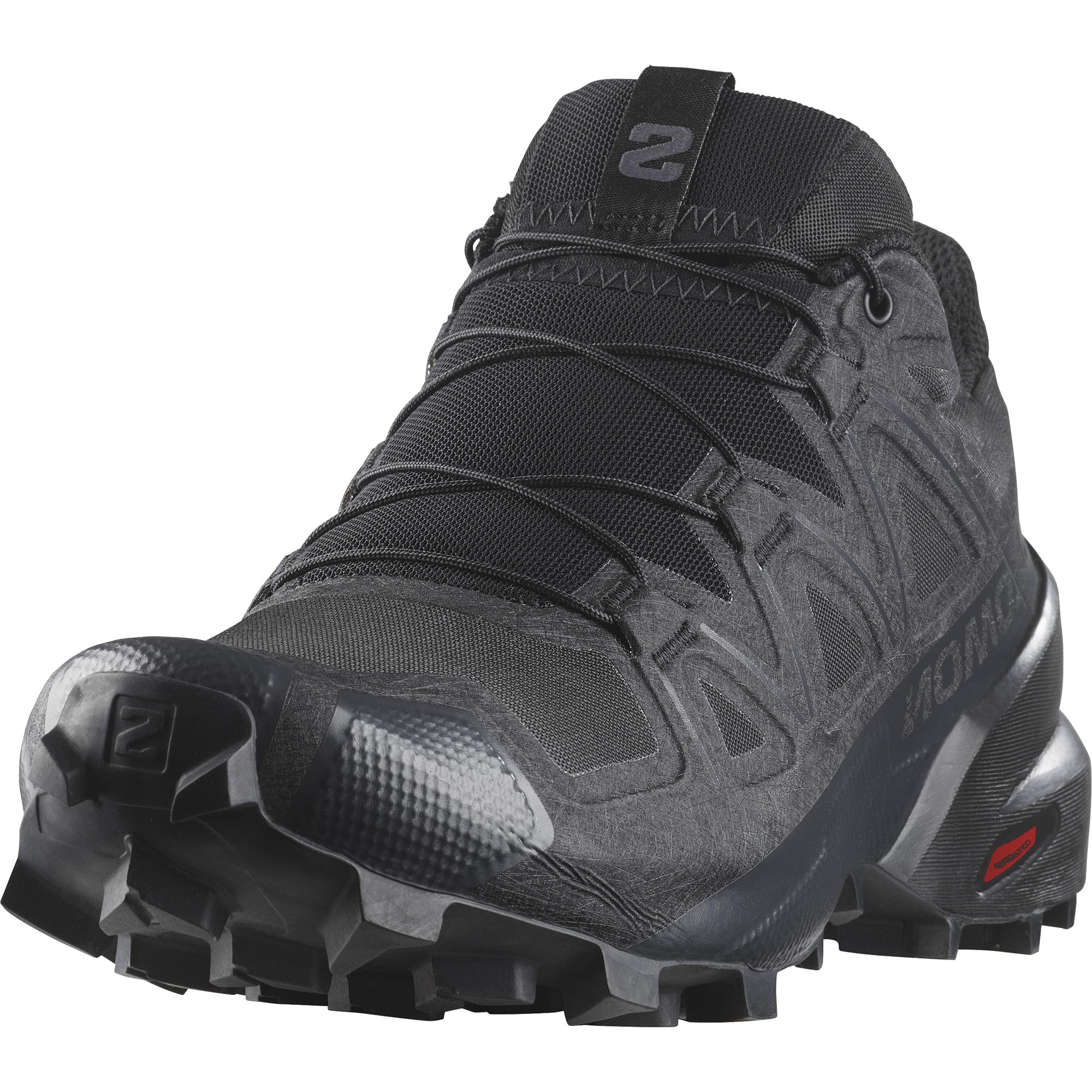 Foto 2 pulgar | Zapatillas De Trail Running Salomon Speedcross Para Mujer, Color Negro, Talla 9 - Venta Internacional.