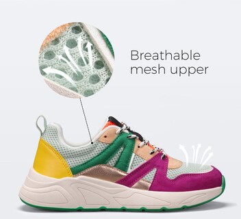 Foto 3 | Zapatillas Lucky Step Fashion Cusual Para Mujer Con Plataforma Leopard - Venta Internacional.