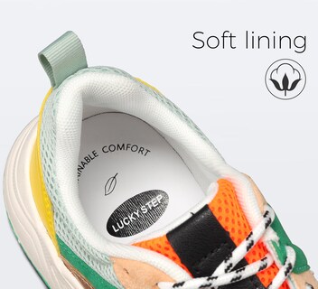Foto 4 | Zapatillas Lucky Step Fashion Cusual Para Mujer Con Plataforma Leopard - Venta Internacional.