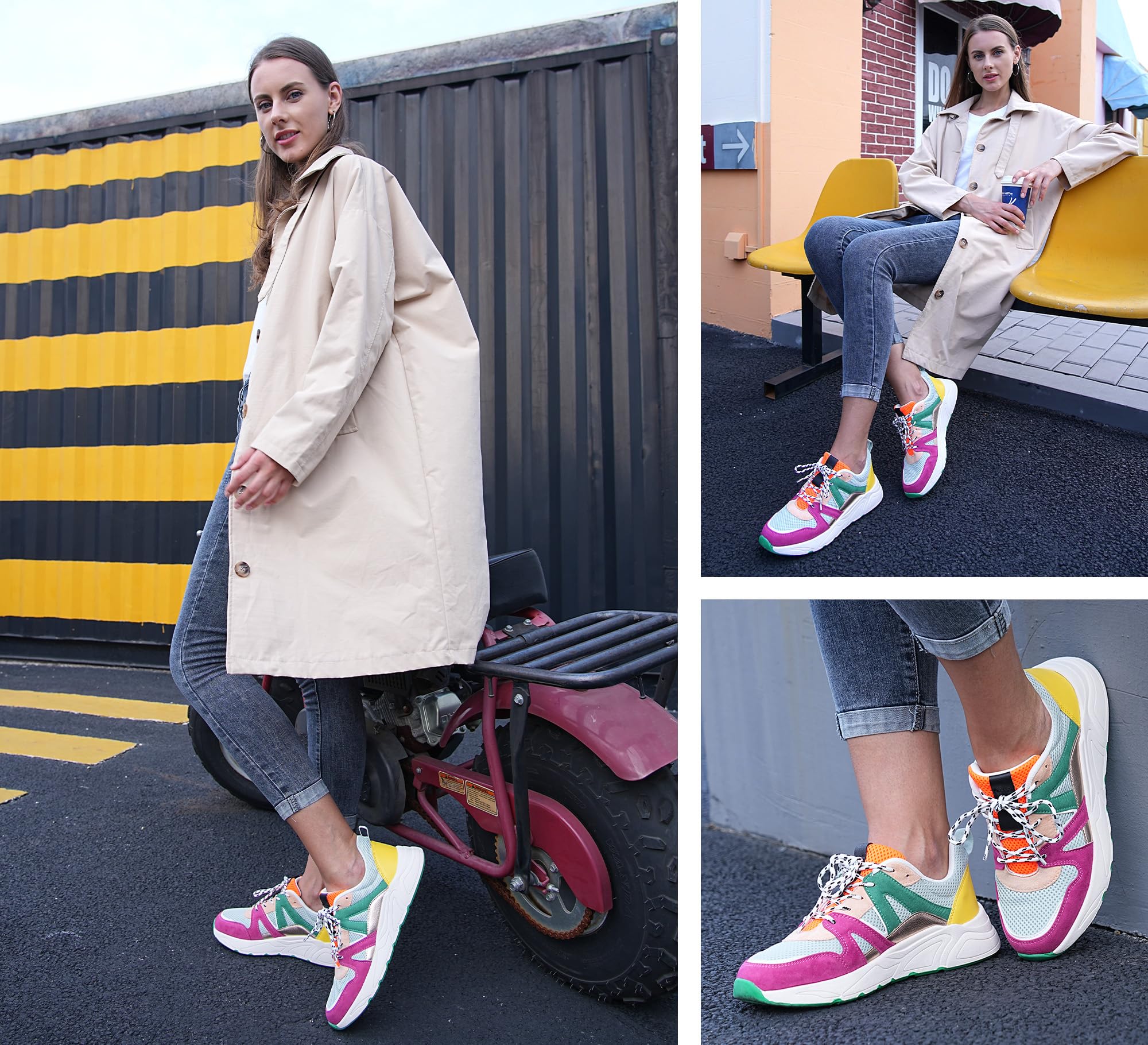 Foto 8 pulgar | Zapatillas Lucky Step Fashion Cusual Para Mujer Con Plataforma Leopard - Venta Internacional.