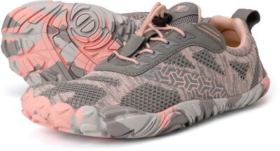 Foto 1 | Zapatos Joomra Minimalist Barefoot Mujer Talla 10 Gris Rosa 41 - Venta Internacional.