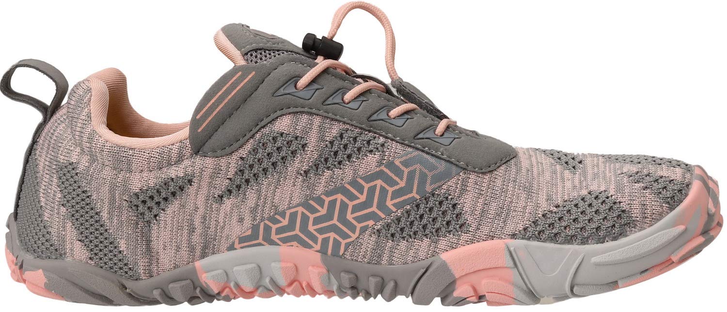 Foto 6 pulgar | Zapatos Joomra Minimalist Barefoot Mujer Talla 10 Gris Rosa 41 - Venta Internacional.