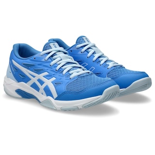 Foto 2 | Zapatillas De Voleibol Asics Gel-rocket 11 Mujer Azul Coast/blanco - Venta Internacional.