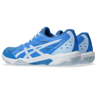 Foto 3 | Zapatillas De Voleibol Asics Gel-rocket 11 Mujer Azul Coast/blanco - Venta Internacional.