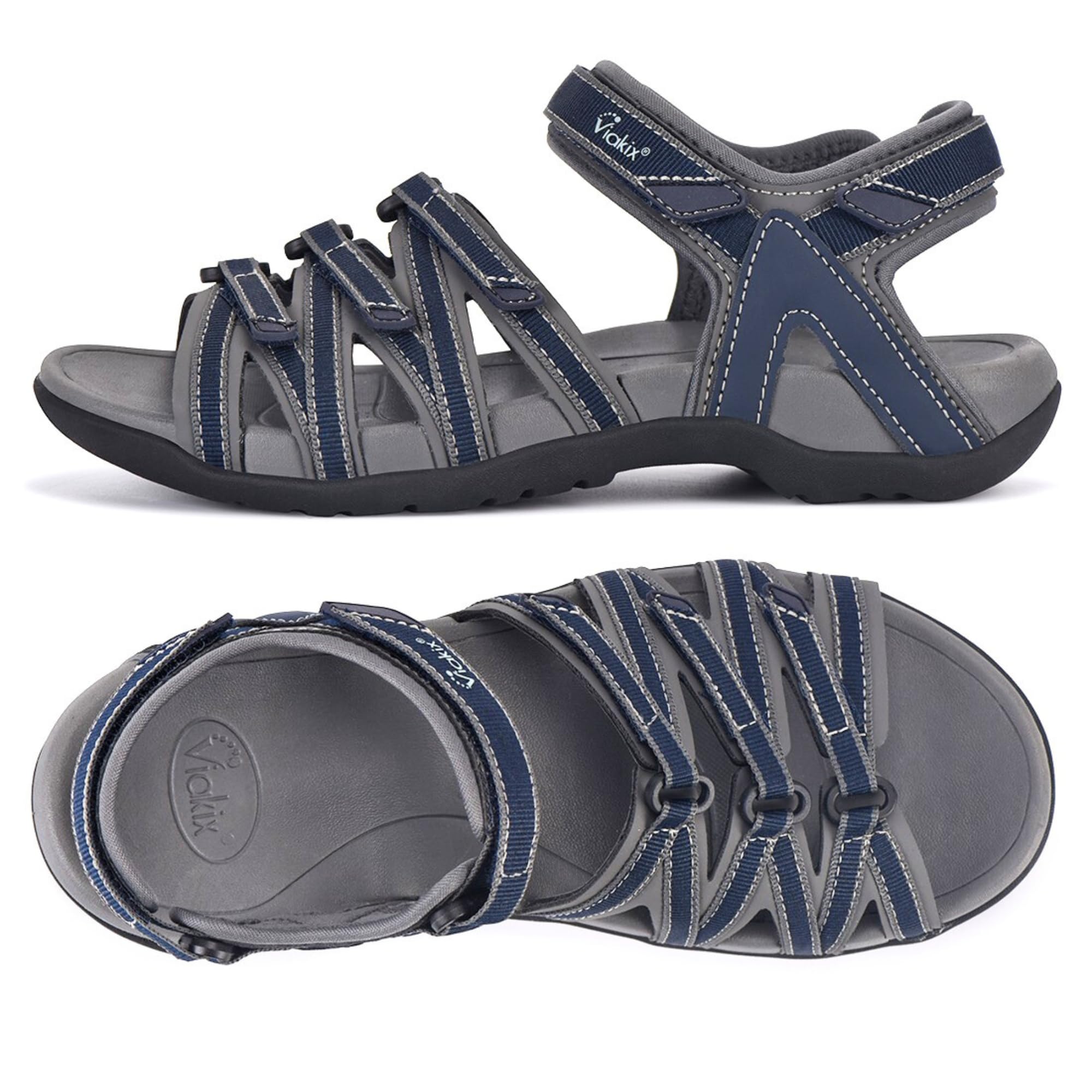 Foto 2 pulgar | Sandalia Deportiva Viakix Acadia Para Mujer Azul Talla 6 - Venta Internacional.