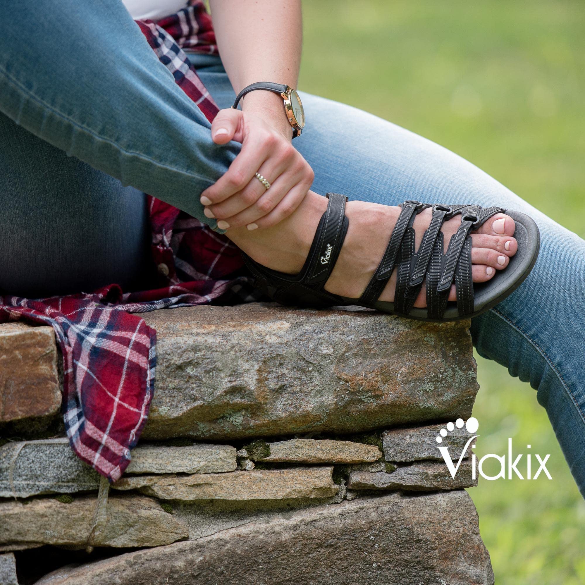 Foto 8 pulgar | Sandalia Deportiva Viakix Acadia Para Mujer Azul Talla 6 - Venta Internacional.