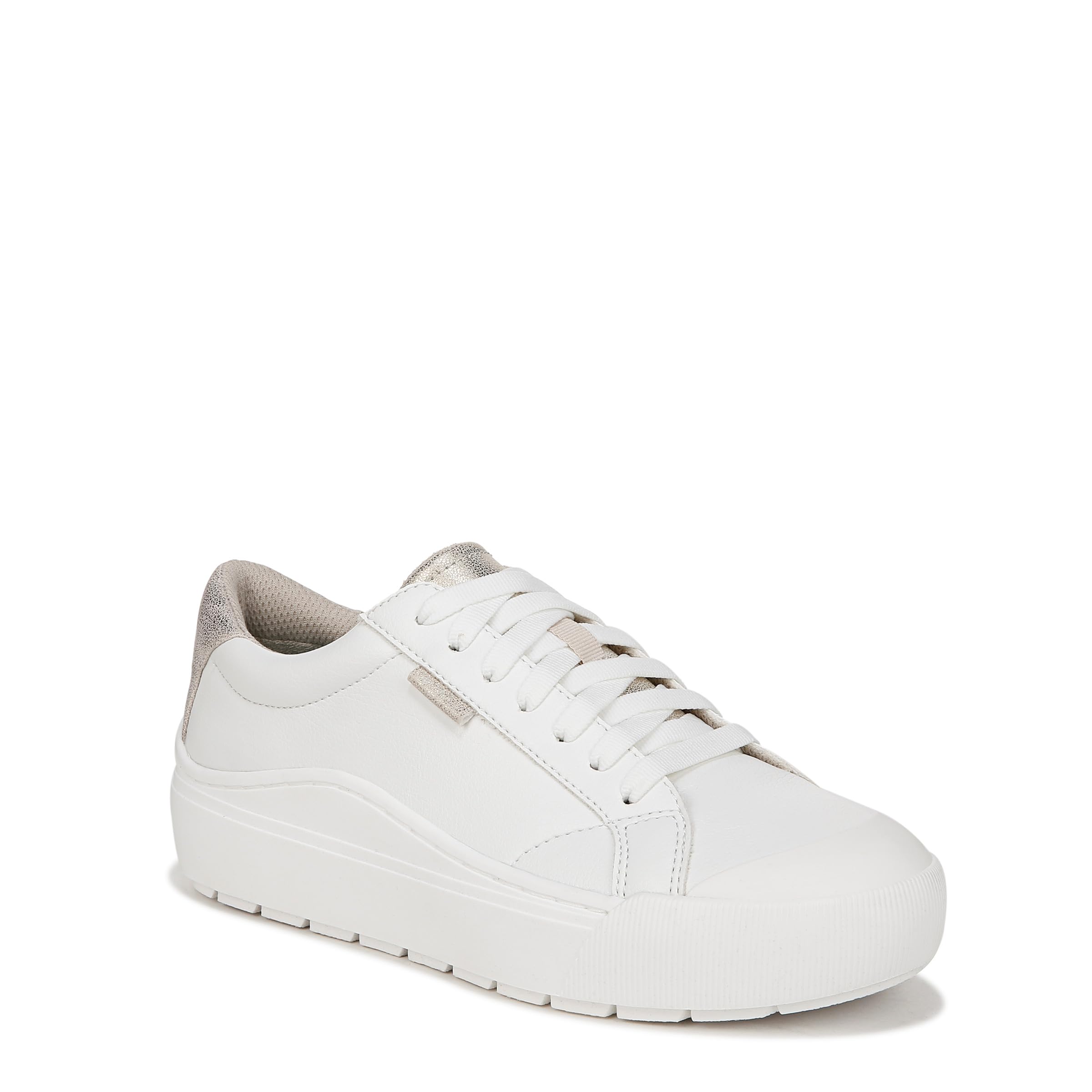 Foto 2 pulgar | Zapatilla Dr. Scholl's Time Off Para Mujer, Color Blanco/dorado, Talla 9 - Venta Internacional.