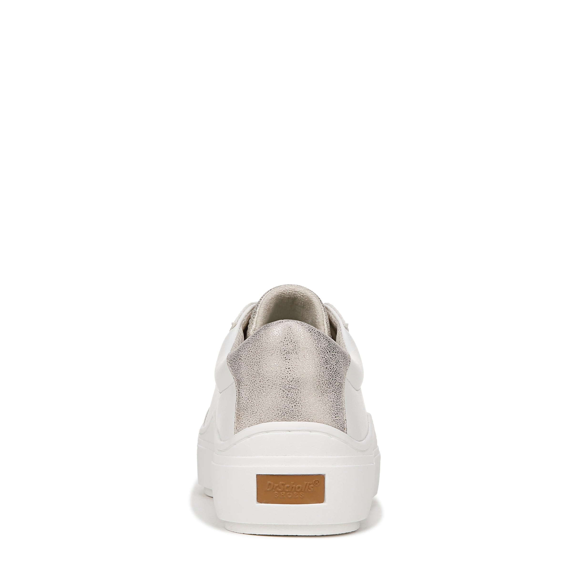 Foto 4 pulgar | Zapatilla Dr. Scholl's Time Off Para Mujer, Color Blanco/dorado, Talla 9 - Venta Internacional.