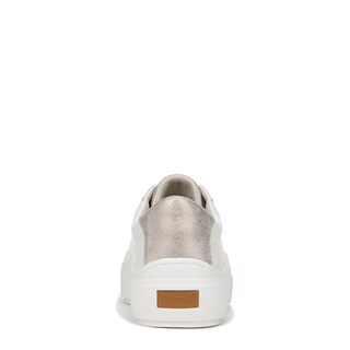 Foto 3 | Zapatilla Dr. Scholl's Time Off Para Mujer, Color Blanco/dorado, Talla 9 - Venta Internacional.