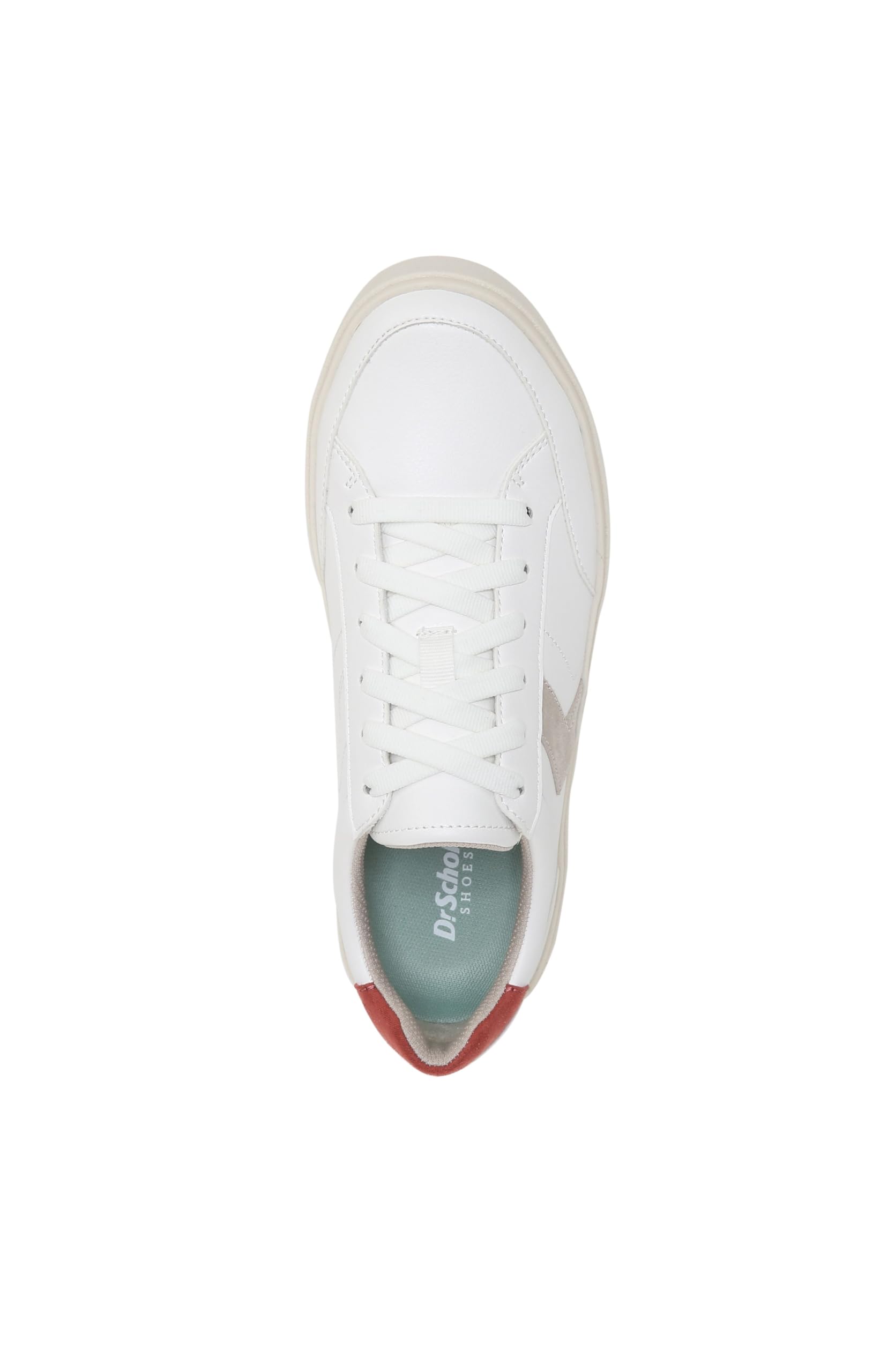 Foto 6 | Zapatilla Dr. Scholl's Madison Para Mujer, Blanca, Lisa, Talla 6.5 - Venta Internacional.