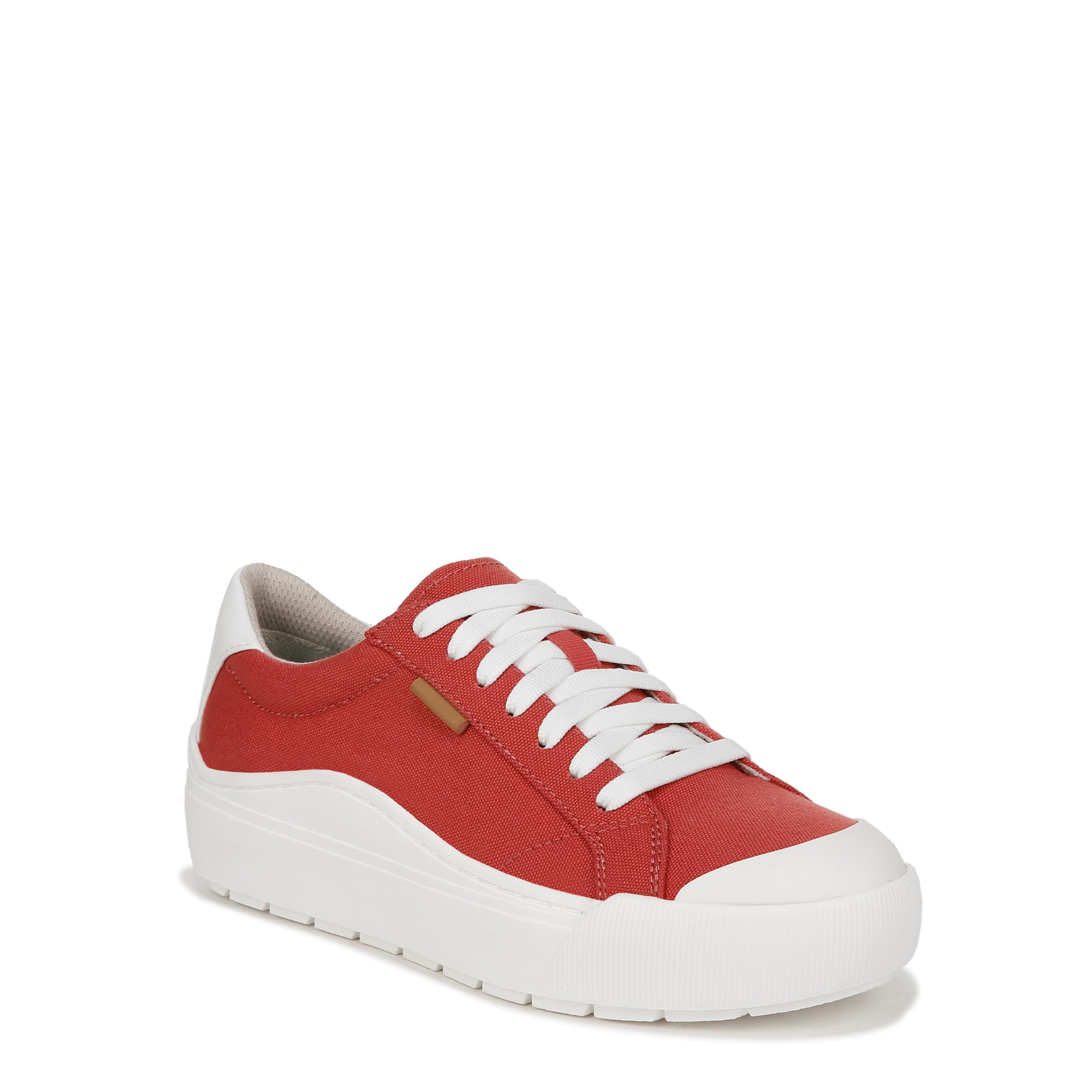 Foto 2 pulgar | Zapatilla Dr. Scholl's Time Off Heritage De Lona Roja Para Mujer, 7 M - Venta Internacional.