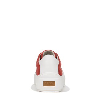 Foto 3 | Zapatilla Dr. Scholl's Time Off Heritage De Lona Roja Para Mujer, 7 M - Venta Internacional.