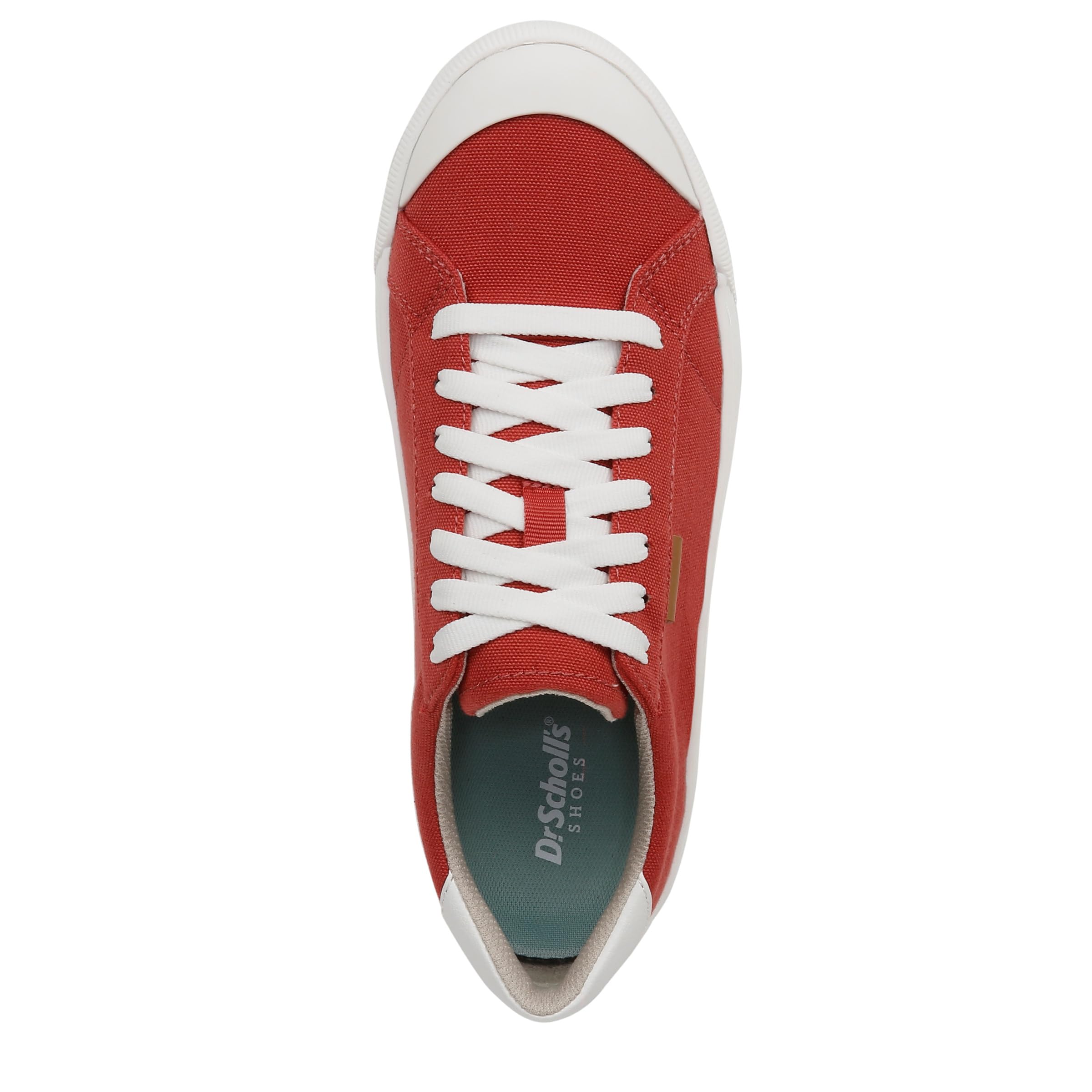 Foto 5 | Zapatilla Dr. Scholl's Time Off Heritage De Lona Roja Para Mujer, 7 M - Venta Internacional.