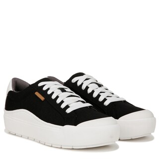 Foto 7 | Zapatilla Dr. Scholl's Time Off De Lona Negra Para Mujer, Talla 38 - Venta Internacional.